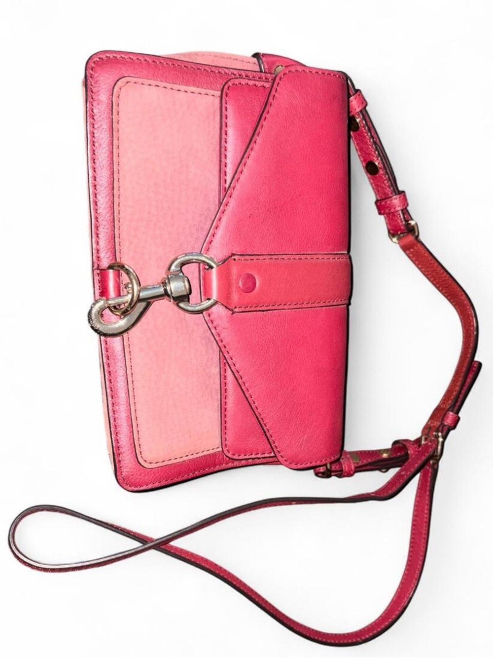 Rebecca Minkoff Pink Leather Convertible Crossbody